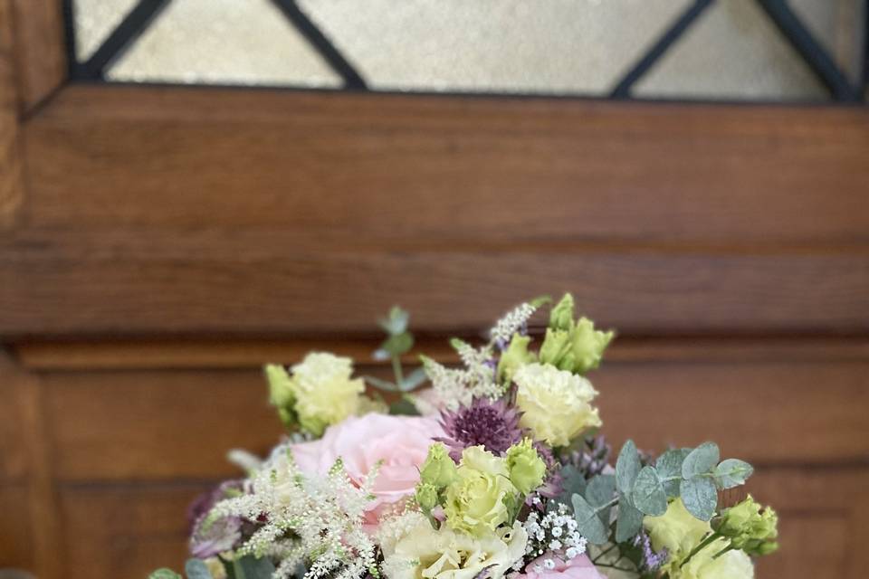 Bouquet de mariée informel