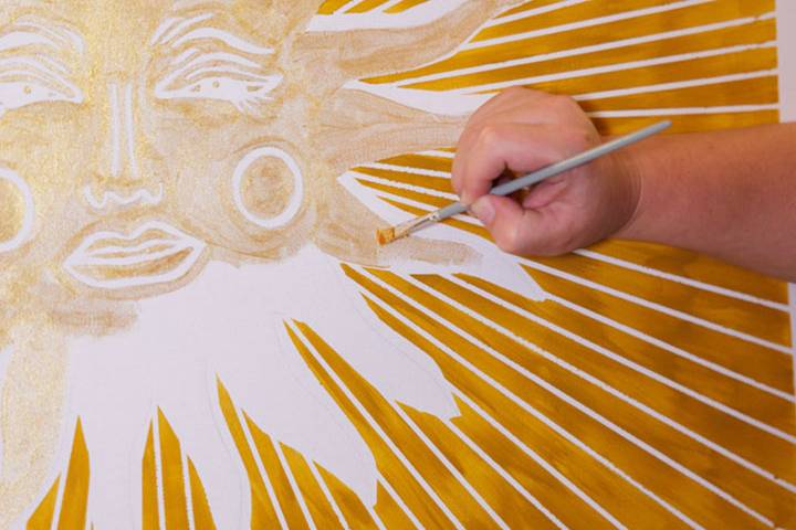 Live painting