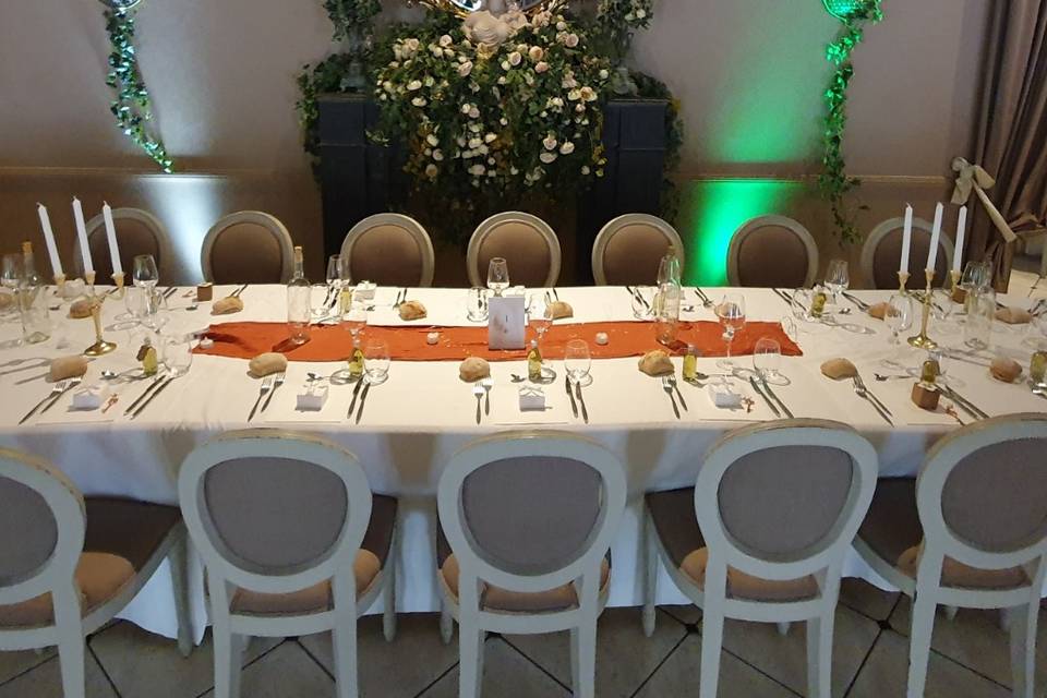 La table d'honneur