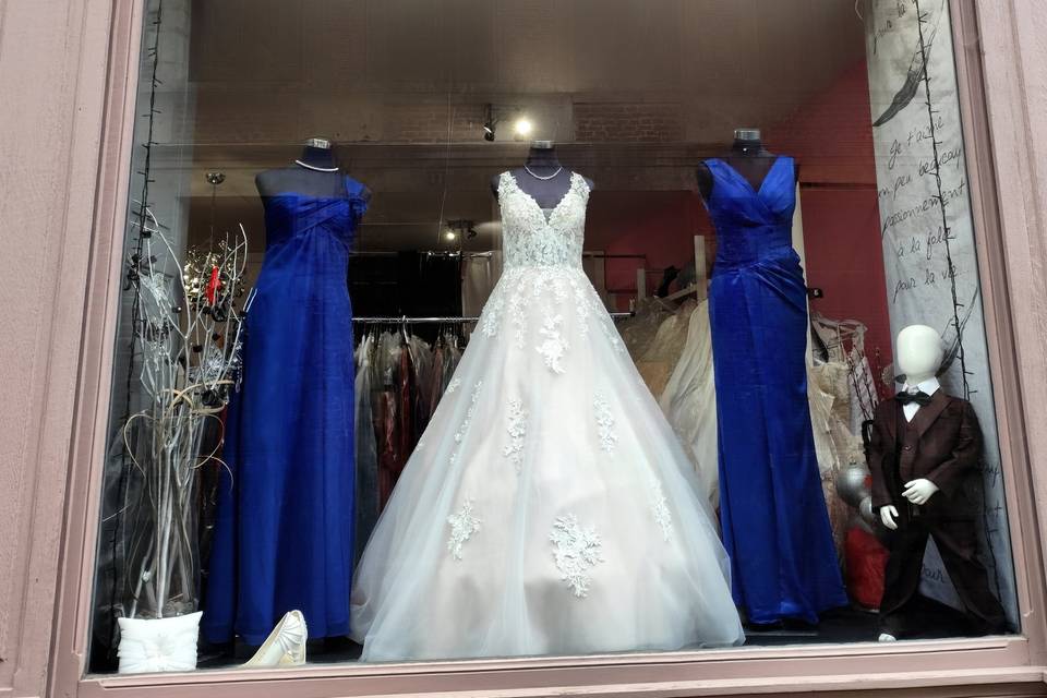 Robe de mariée moderne
