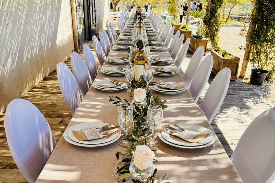 Repas extérieur