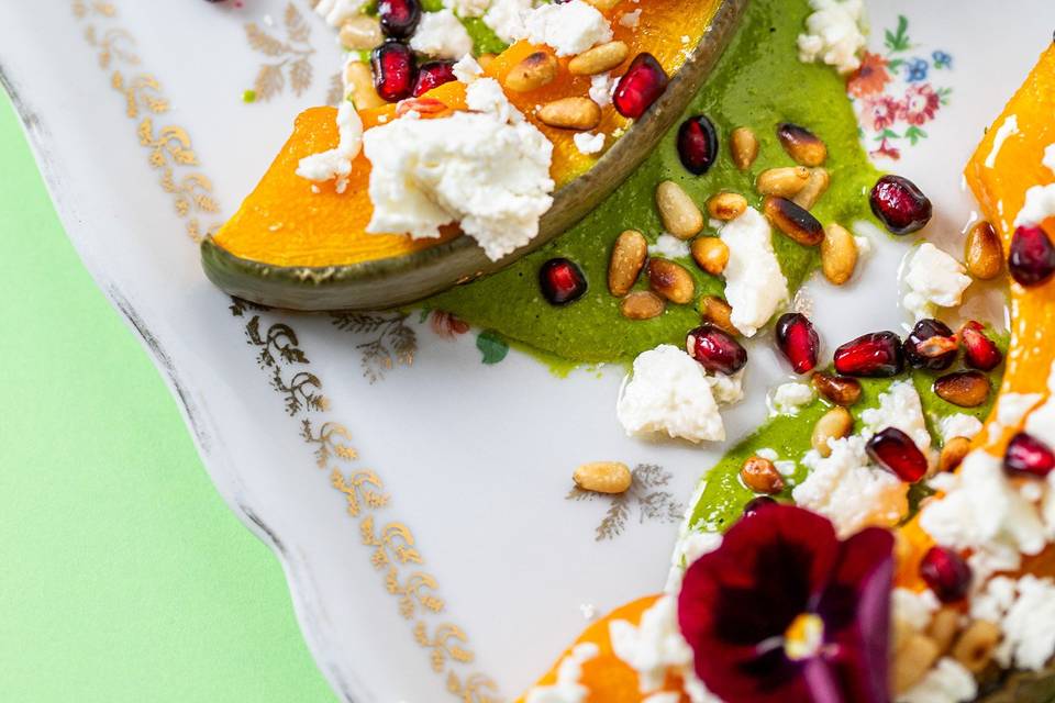 Butternut, feta, pignons