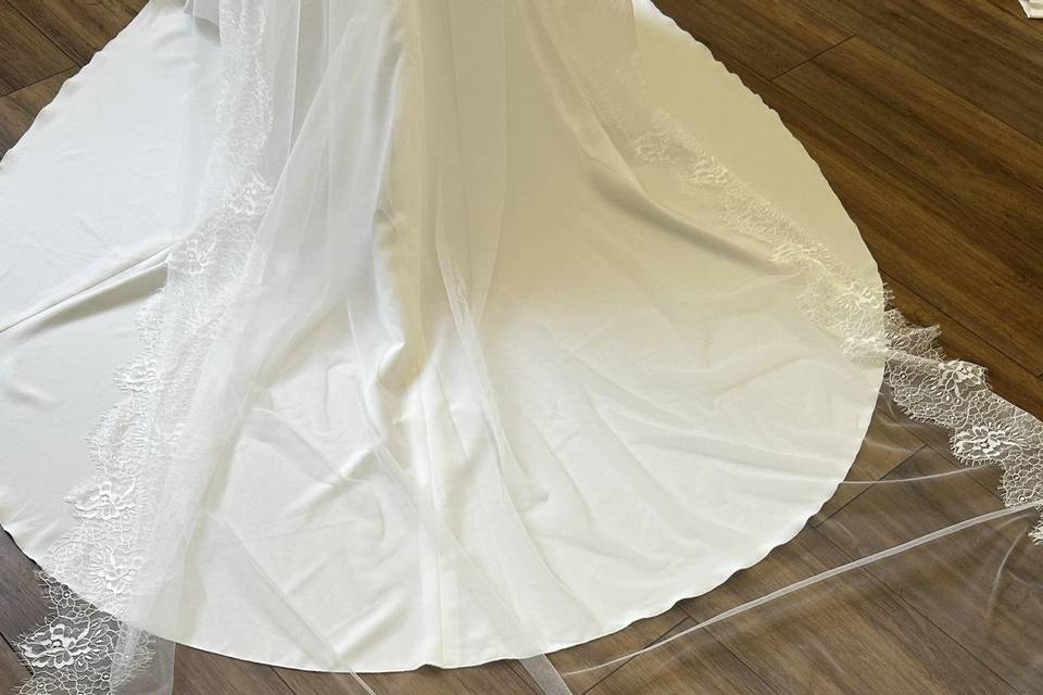 Broderie sur voile