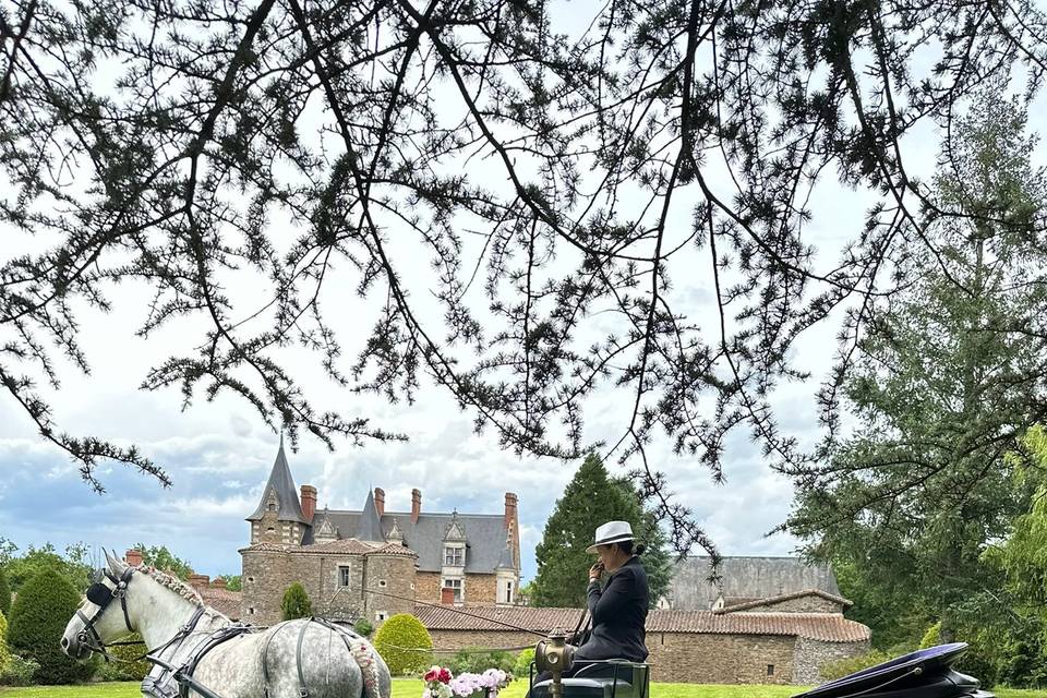 Mariage au cœur d’un château