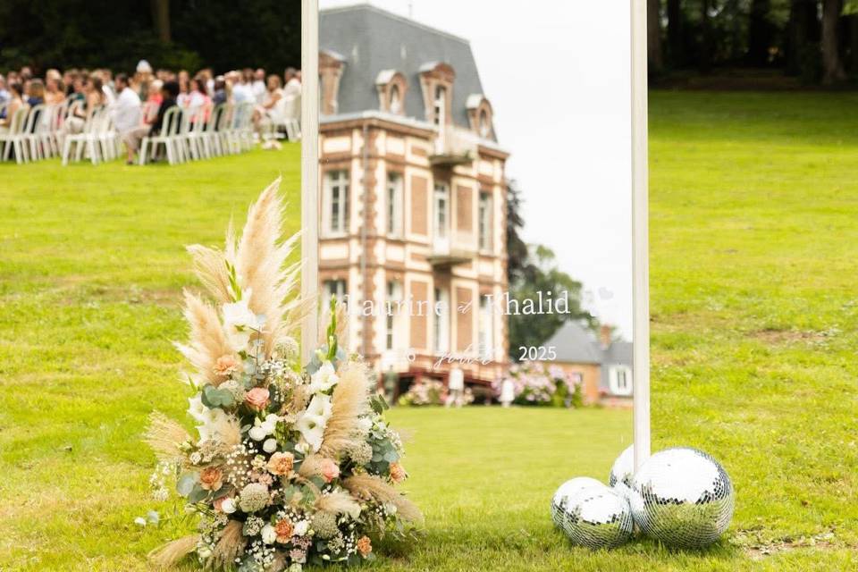 Panneau de bienvenue