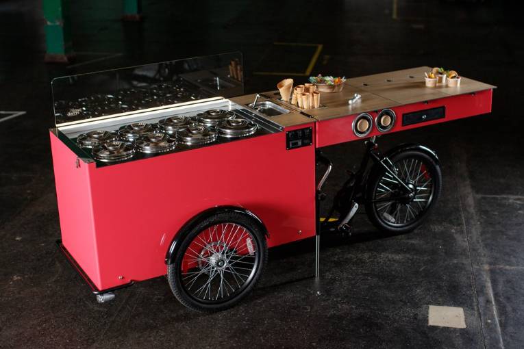 Le vélo à glaces