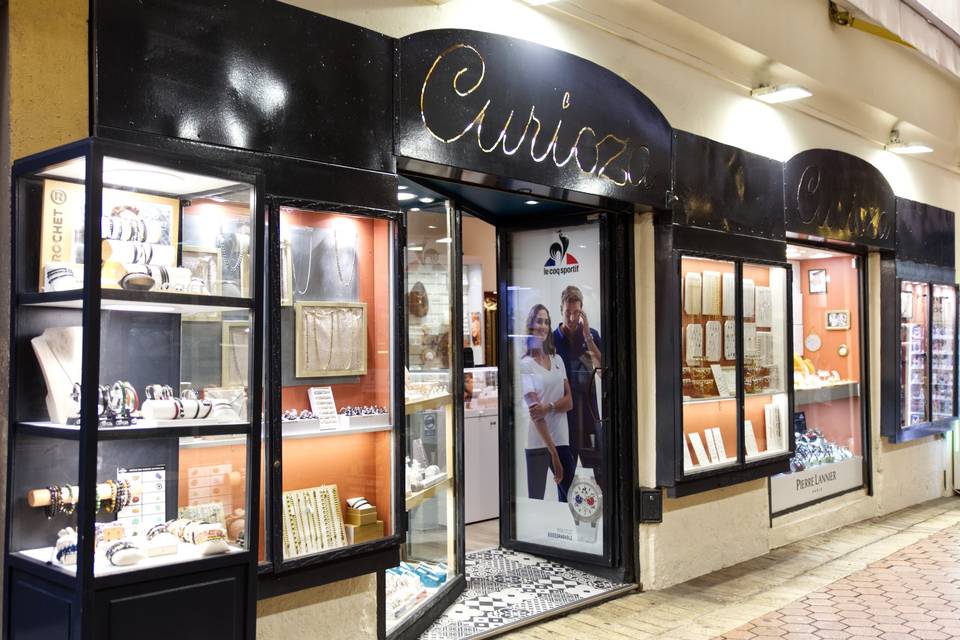 Devanture du magasin