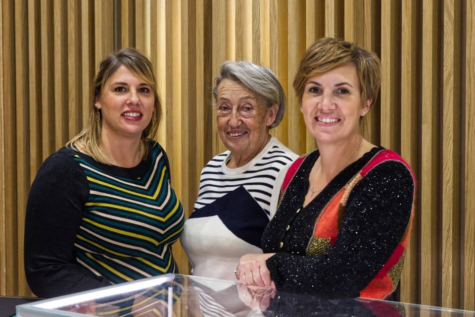 Laurence, Marie-Pierre, Estelle
