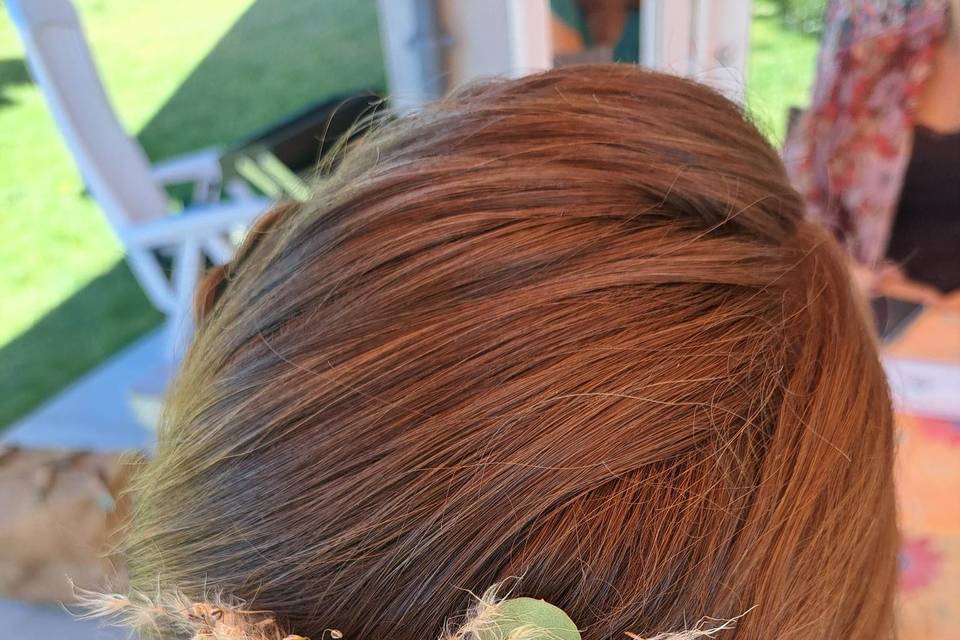 Chignon champêtre