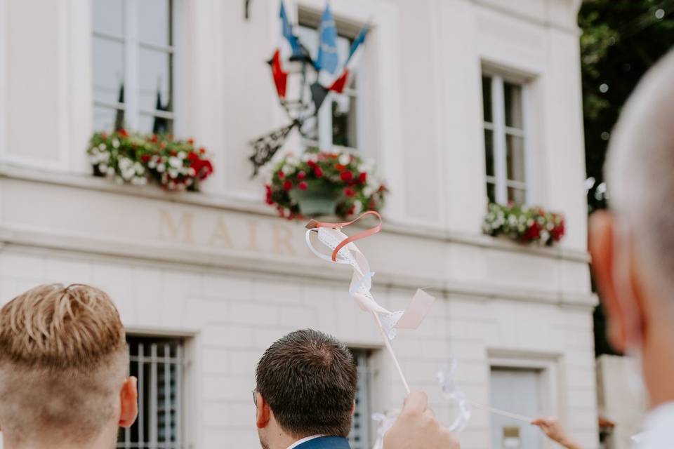 Célébration à la mairie