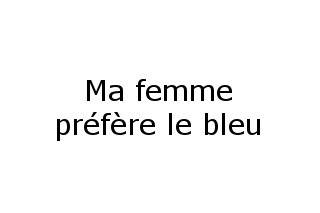 Ma femme préfère le bleu