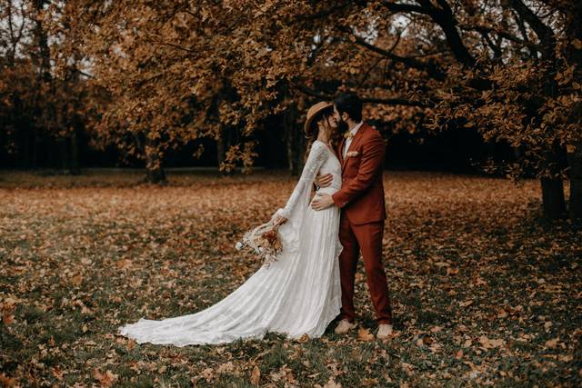 Robe de mariée bohème