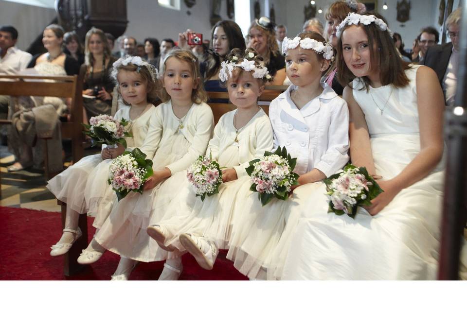 Les petites filles d'honneur