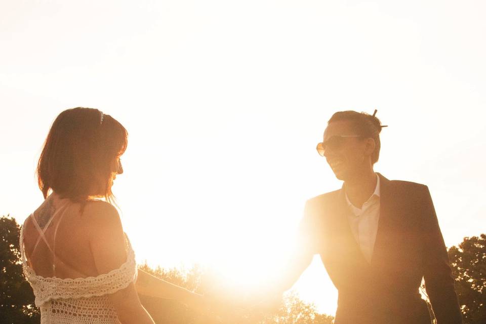 Le coucher du soleil