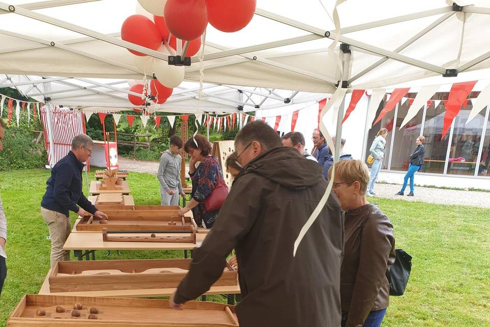 Jeux en bois géants