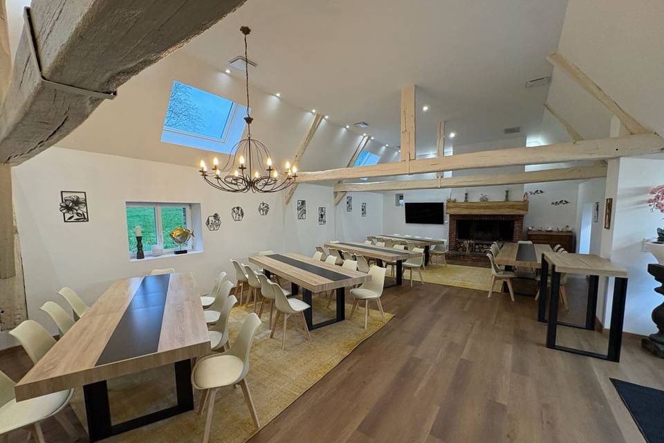La salle de réception