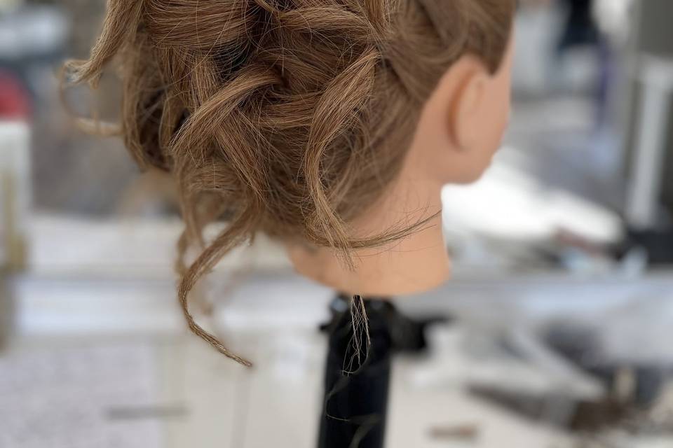 Chignon haut