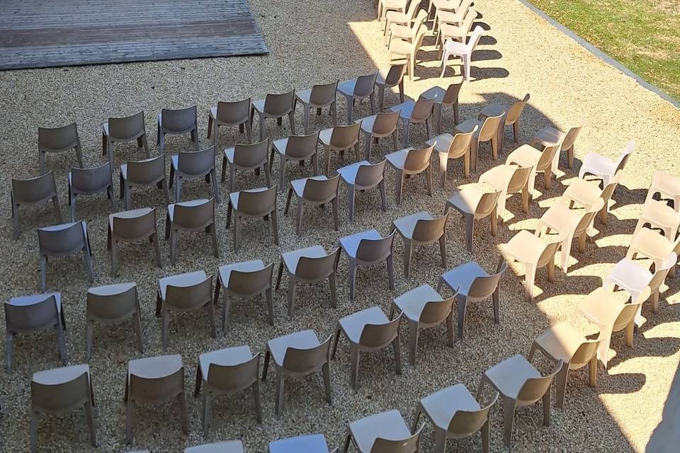 Mise en scene Esplanade