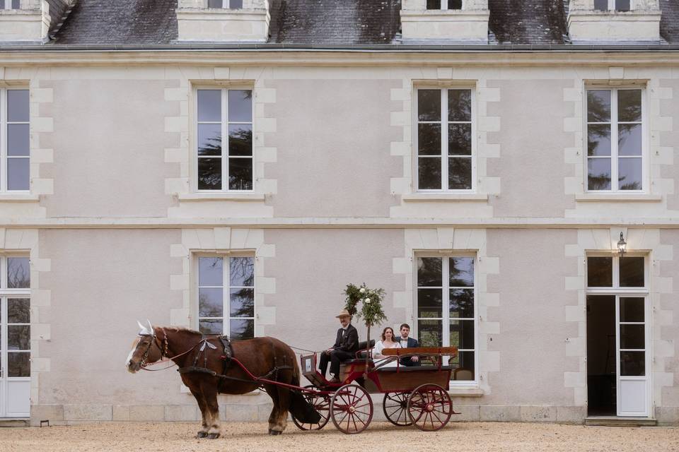 Calèche au Chateau