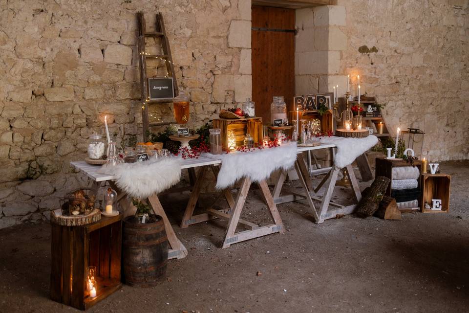 Vin d'honneur dans la Grange