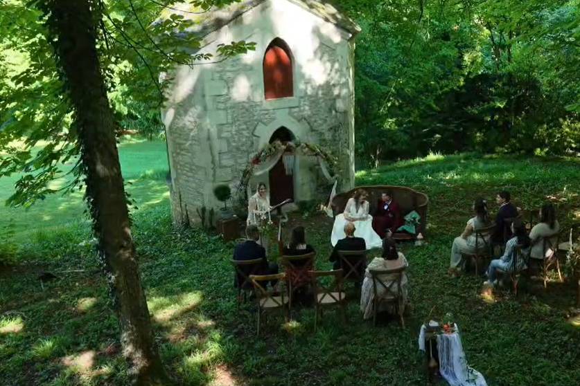 Cérémonie forêt