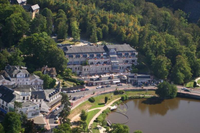 L'hôtel du Béryl vu du ciel