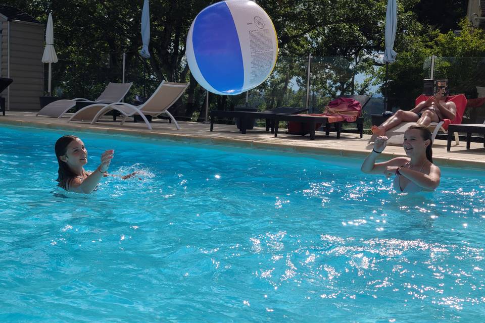 Piscine chauffée