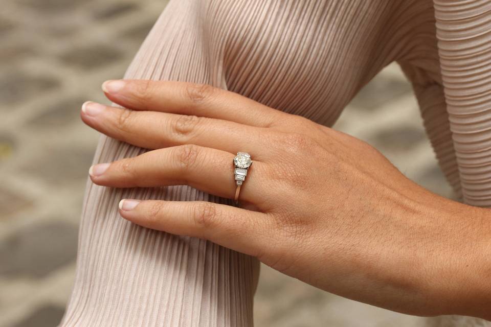 Bague solitaire