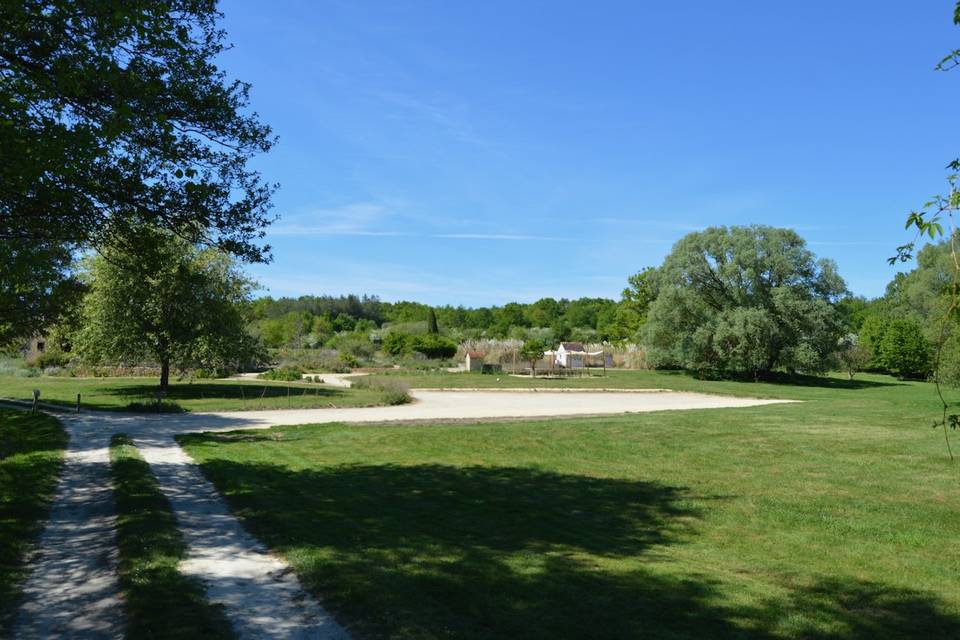 L'entrée du Domaine