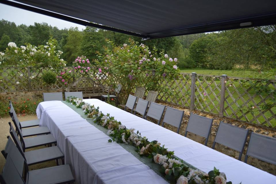 Terrasse du Bât. d'Hébergement