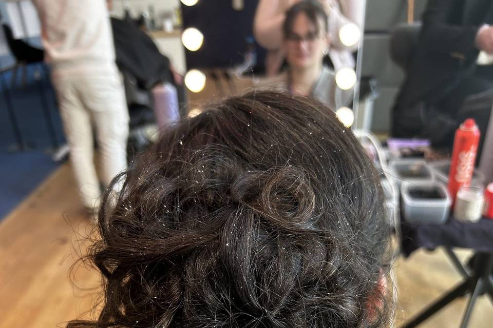 Chignon de soirée