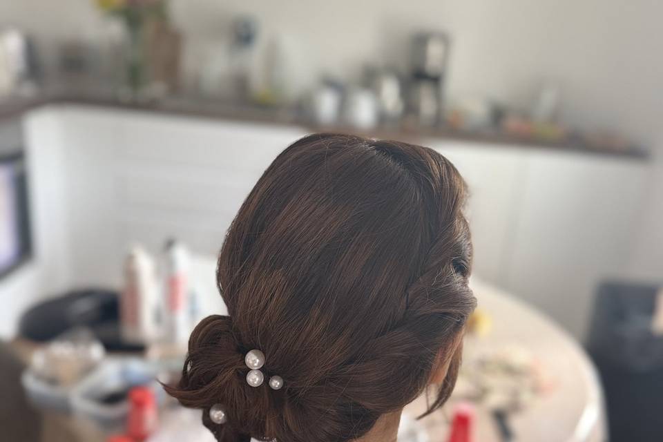 Chignon mariée