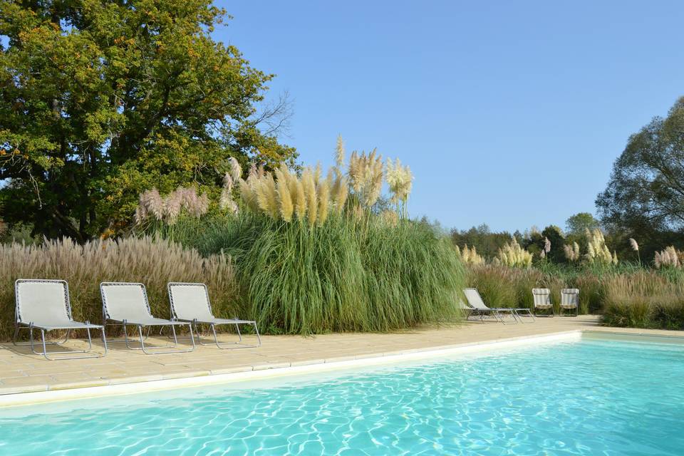 La piscine chauffée