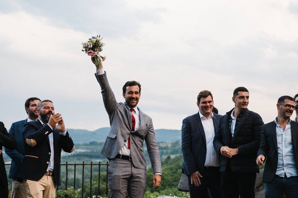 Le bouquet de la mariée