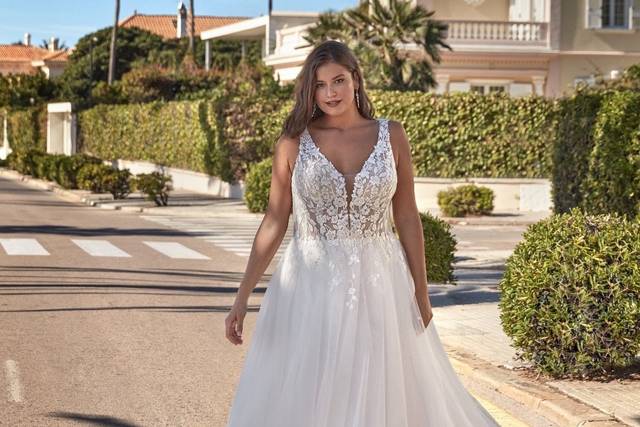 Bustier perlé avec haut perlé