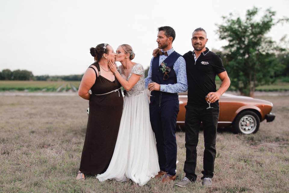 Mais ? Que fait la mariée ?