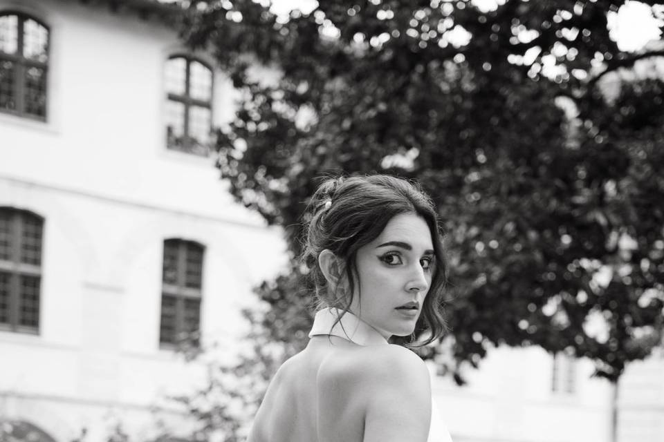 Création de robe de mariée