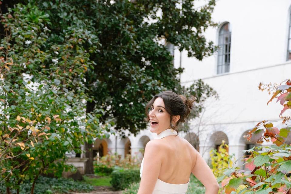 Création de robe de mariée
