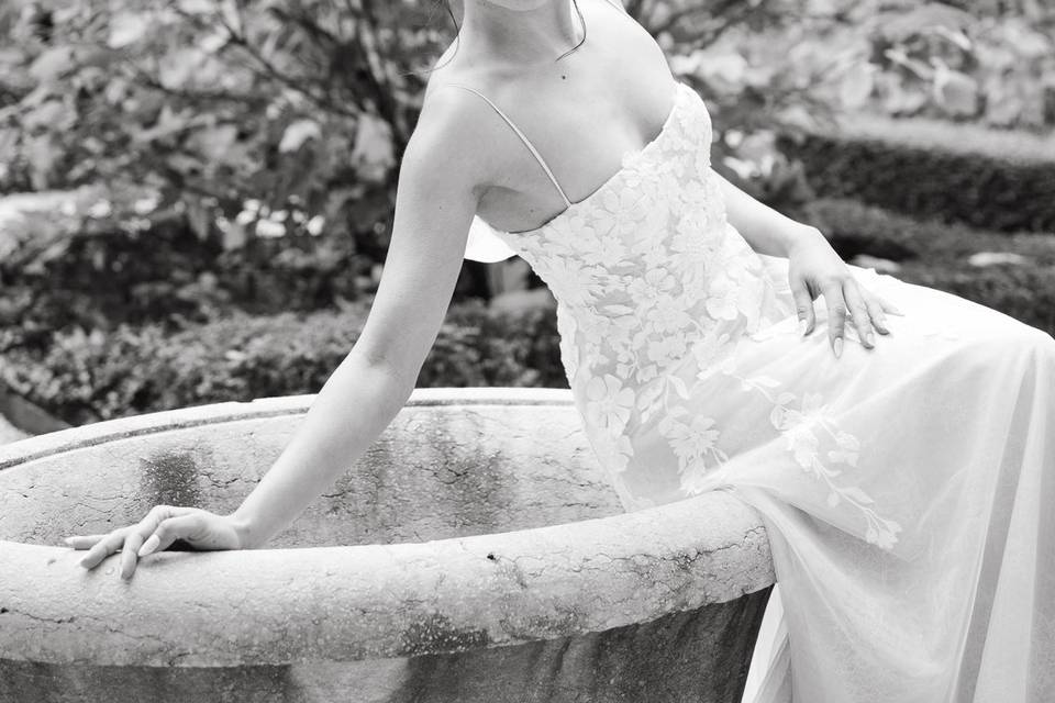 Création bridal chic et modern