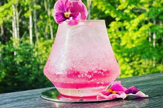 Verre à cocktail gin flamant rose -  France