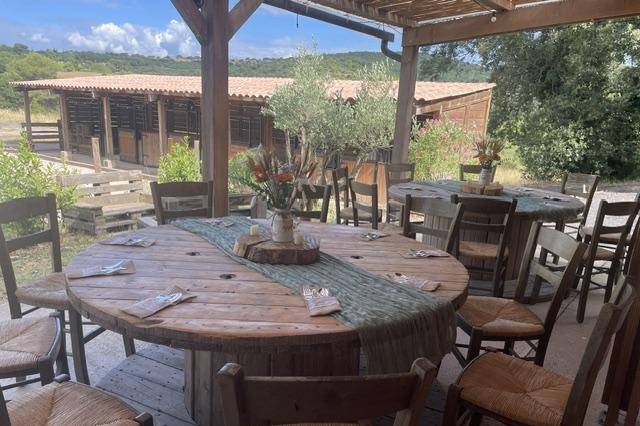 Terrasse couverte