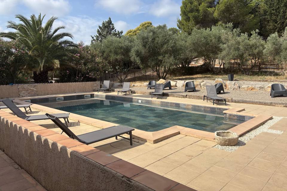 Espace piscine