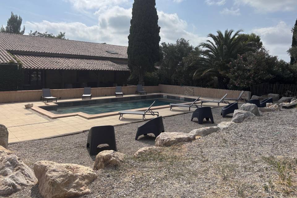 Espace piscine