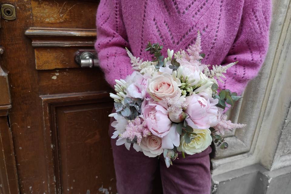 Bouquet pivoine