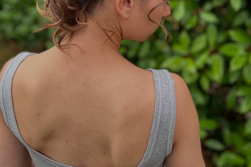 Chignon queue bouclé