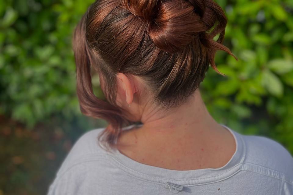 Chignon haut