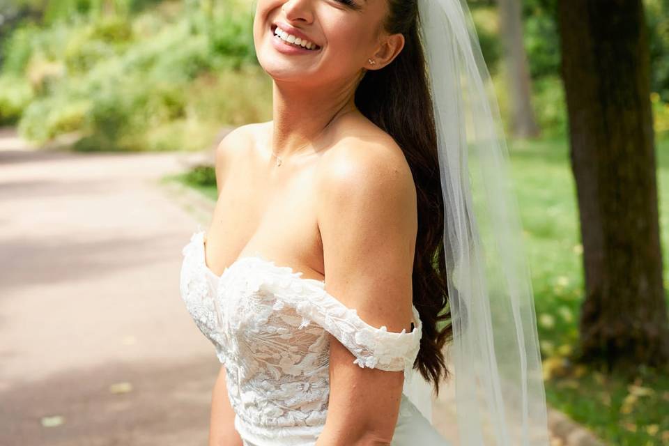 Maquillage et coiffure mariée
