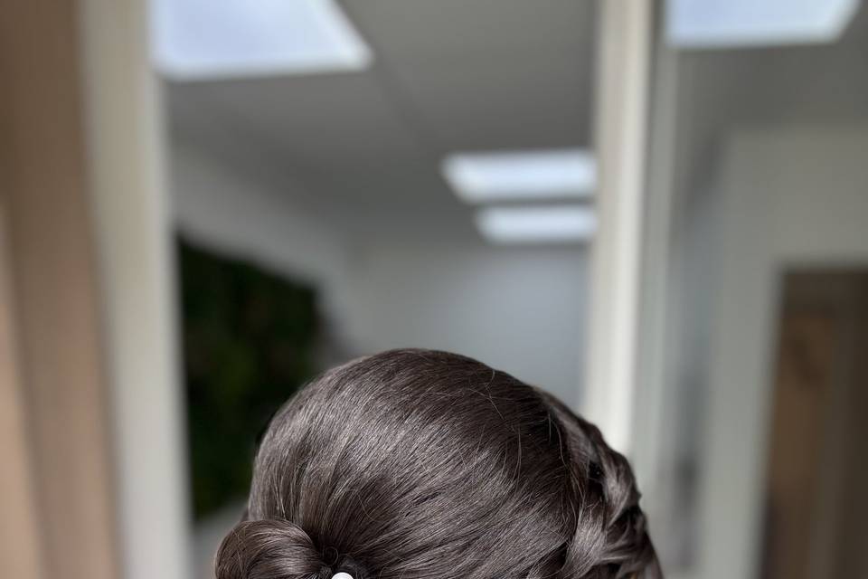 Réalisation chignon