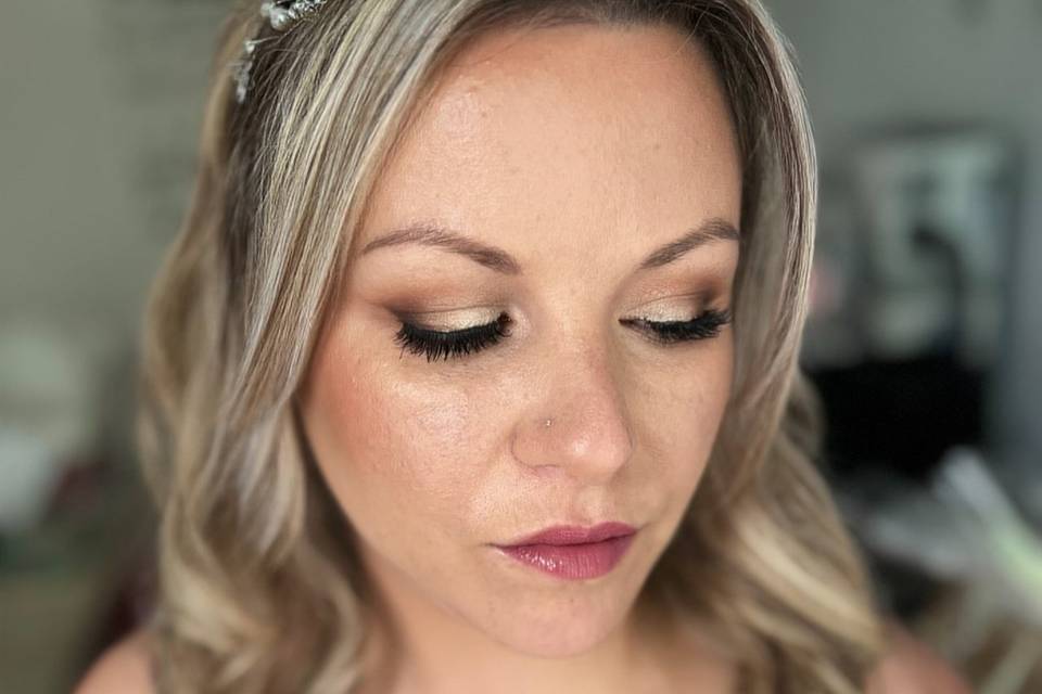 Maquillage et coiffure mariée