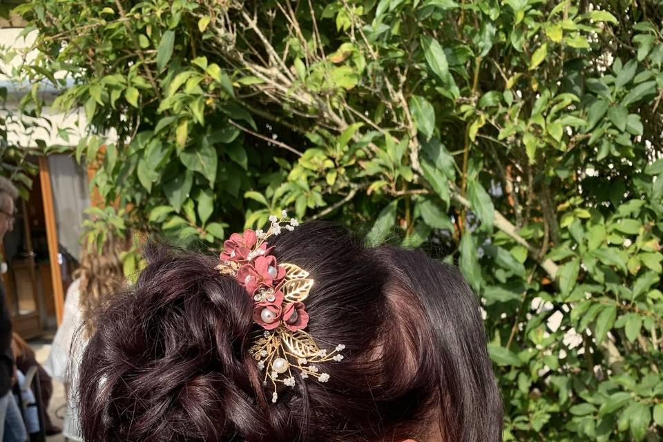 Chignon flou